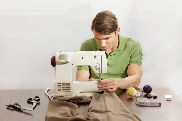 tailor at work