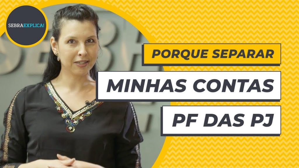 SEPARE JÁ SUAS CONTAS PESSOAIS DAS DA EMPRESA!