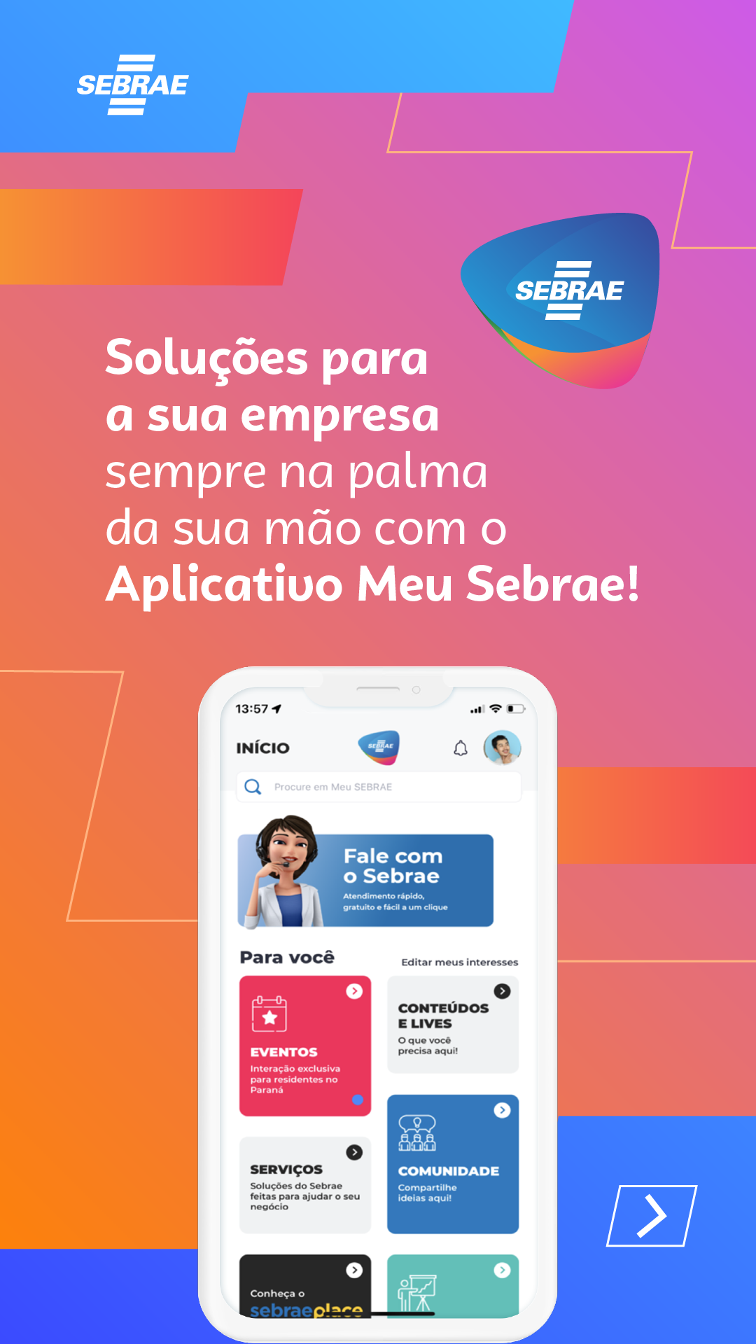 App Meu Sebrae | Sebrae/PR