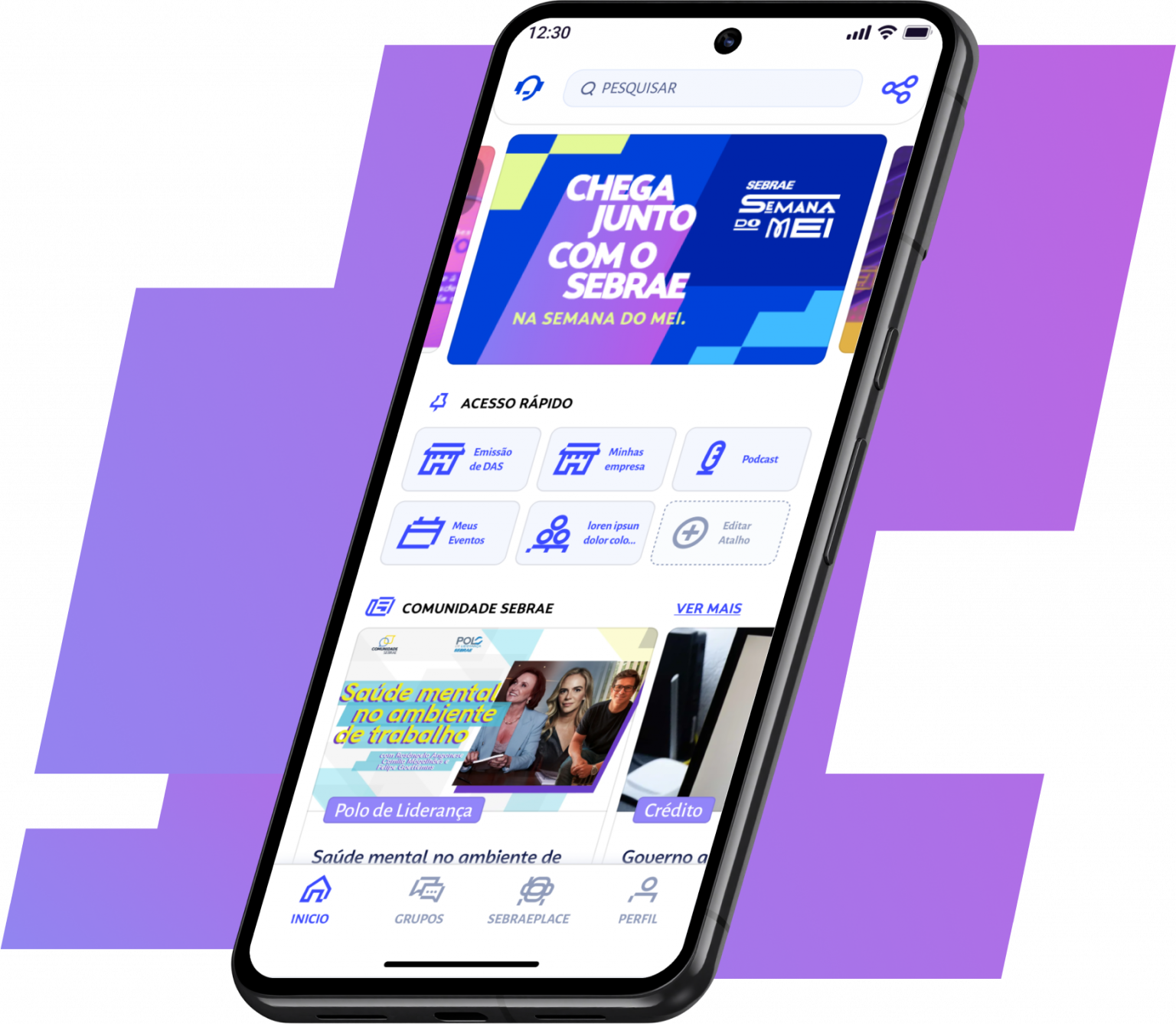 App Meu Sebrae - O Seu Parceiro De Negócios | Sebrae/PR