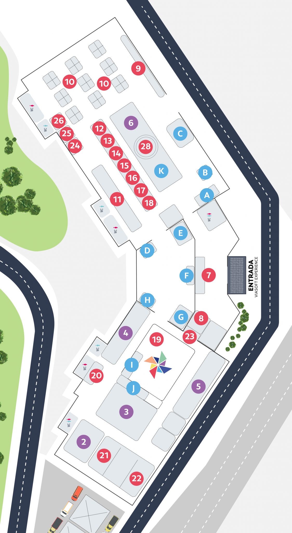 Sebrae/PR | Mapa da Feira do Empreendedor | Mapa da Feira do Empreendedor Recorte Viasoft