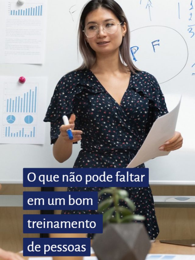 O que não pode faltar em um bom treinamento de pessoas