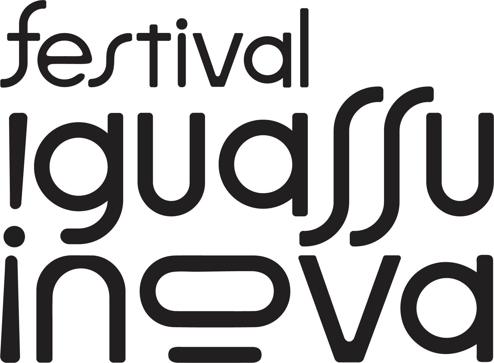 Sebrae/PR | Festival Papo Reto | FESTIVALIGUASSUINOVA LOGO PRETO