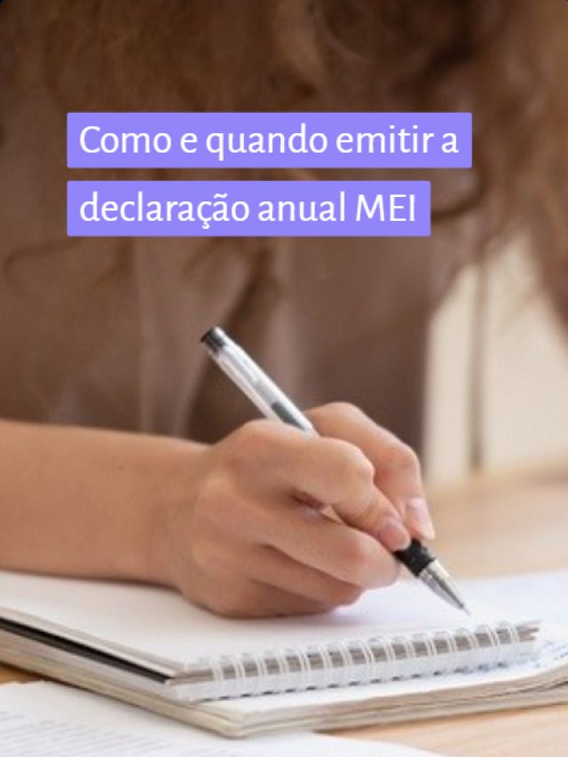 Como e quando emitir a declaração anual MEI