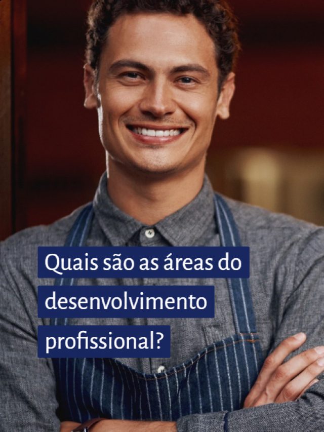 Quais são as áreas do desenvolvimento profissional?