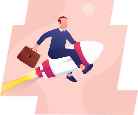 Sebrae/PR | Guia para começar o seu negócio | ilustracao vermelha