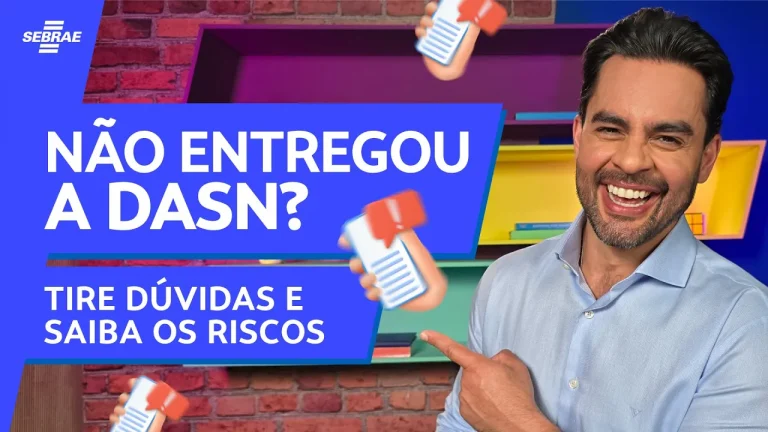 Sebrae/PR | Conteúdos Gratuitos | nao entregou a DASN