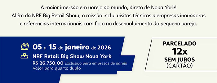 Sebrae/PR | Missões internacionais | nrf