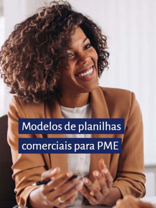 Modelos de planilhas comerciais para PMEs