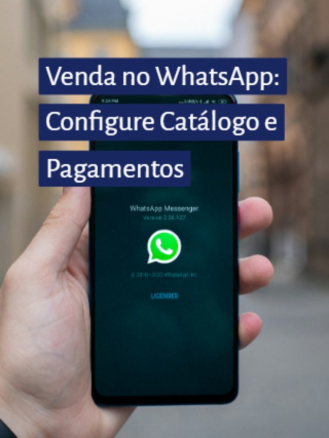 Venda no WhatsApp: Configure Catálogo e Pagamentos
