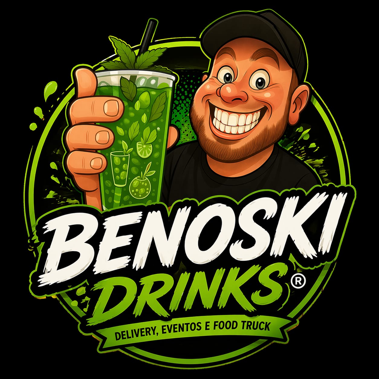 Sebrae/PR | Alimentação | Logo Benoski Drinks