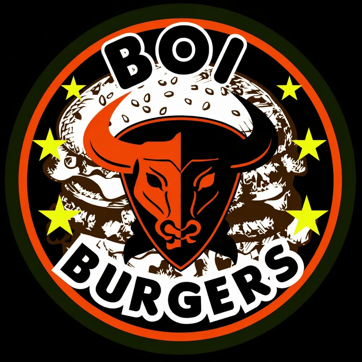 Sebrae/PR | Alimentação | Logo Boi Burguer