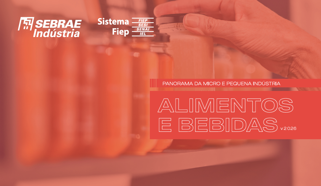 Sebrae/PR | Publicações | capa panorama alimentos e bebidas