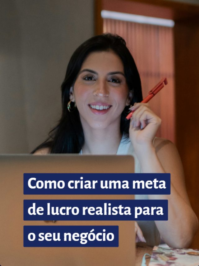 Como criar uma meta de lucro realista para o seu negócio